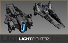A-fighter 3D Model