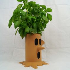 Kirby Whispy Woods Plant Pot 3D Print Model