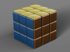 Rubik’s Cube 3D Model