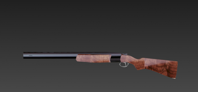 Shotgun 3D Model