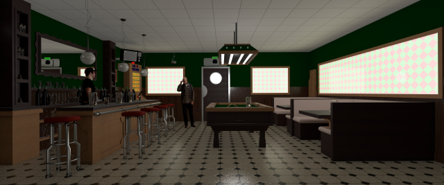 MOES TAVERN 3D Model