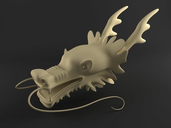 Dragon head 3D Model