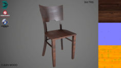 Low Poly Chair 3D model 3D Model