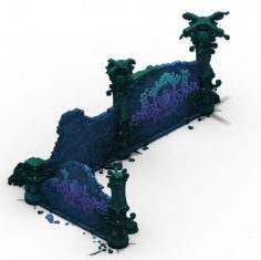 Leifeng tower – the sixth floor partition 03 3D Model