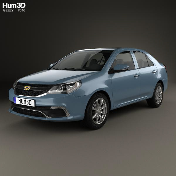 Geely Jingang 2016 3D Model