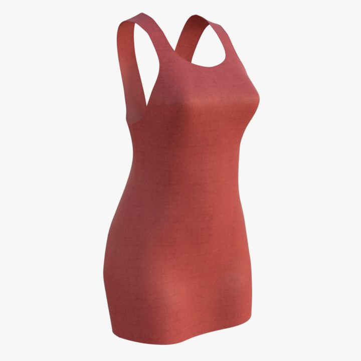 3D model Dress 4 3D Model