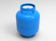 LPG Cooking Cylinder Gs Bottle 3D Model