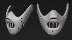 Hannibal Lector mask 3D Model