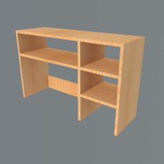 3D Table shelf 2 3D Model