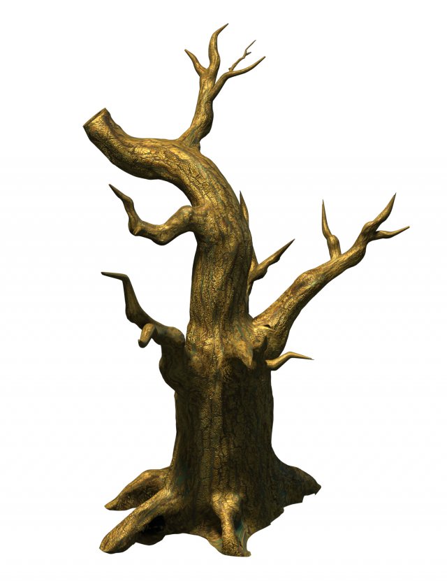Fairy town – dead tree 3 3D Model