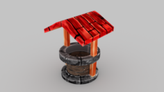 Lowpoly Well – ED 1 3D Model