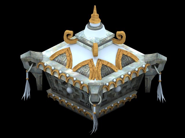 Dongfu objects – incense burner 3D Model