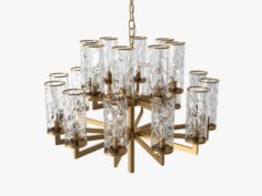 3D Kelly Wearstler – Liaison double tier chandelier 3D Model