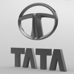 Tata logo 2 3D Model