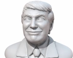 Donald Trump smile 3D model 3D Model
