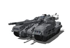 M61A5 Main Battle Tank 3D model 3D Model
