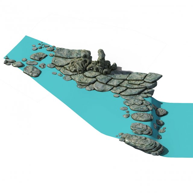 The coast of Taihu Lake – Rock 02 3D Model