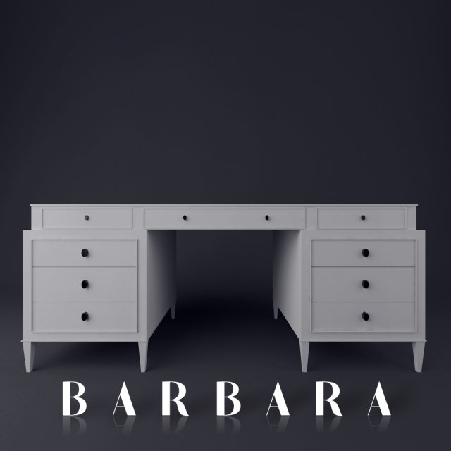 Barbara Desk 3D Model