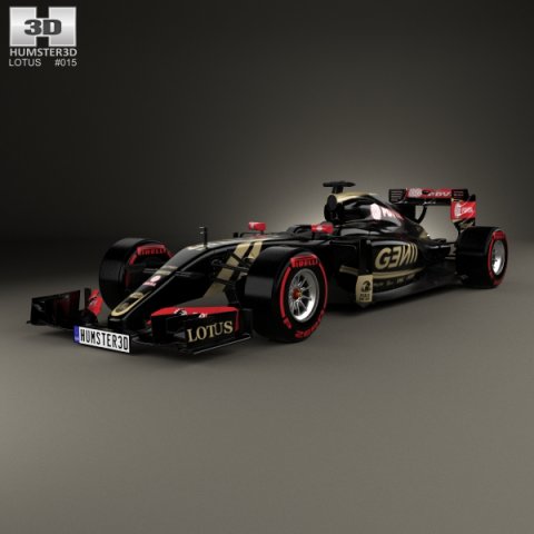 Lotus E23 Hybrid 2015 3D Model