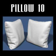 3D Pillow 10 3D Model