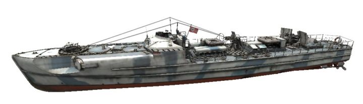 Schnellboot S-100 (1944) 3D Model