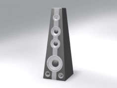 Speaker Box Free 3D Model