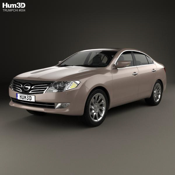 Trumpchi GA5 2010 3D Model