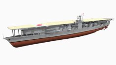 IJN Akagi 3D Model