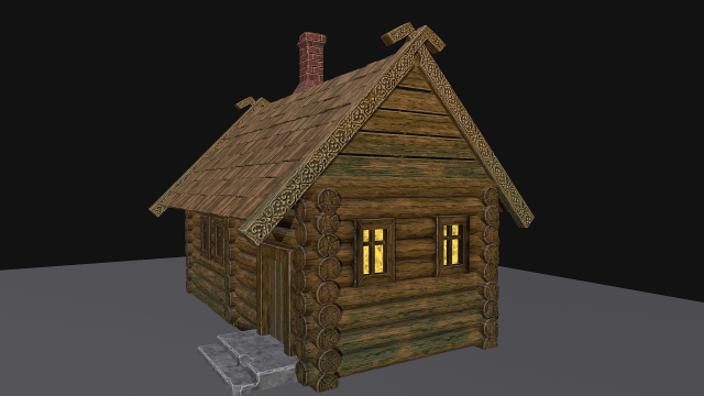 Hut 3D Model