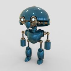 Robot Cartoon B 3D Model