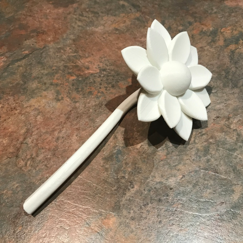 Flower 3D Print Model