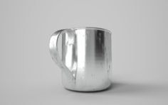 Tin Cup Aged – PBR 3D Model