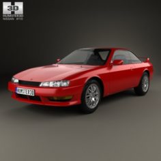 Nissan Silvia 1996 3D Model