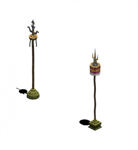 Prairie – flagpole 3D Model