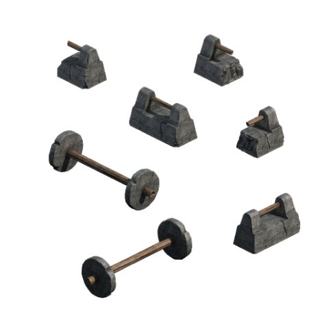 Fitness equipment 043 3D Model