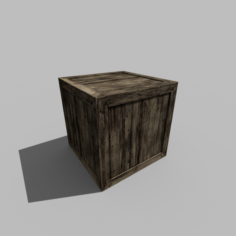 Woodbox Free 3D Model