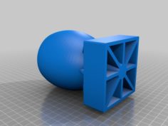 Nuclear pencil holder 3D Print Model