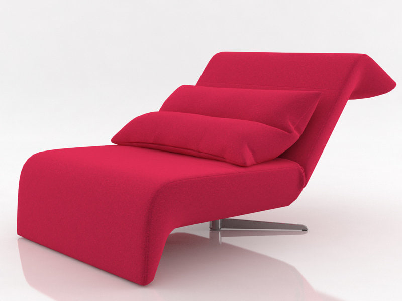 3D Downtown Fireside Chair Free 3D Model