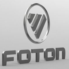 Foton logo 3D Model