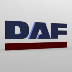 Daf logo 3D Model