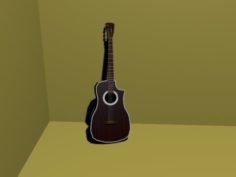 Guitar Free 3D Model