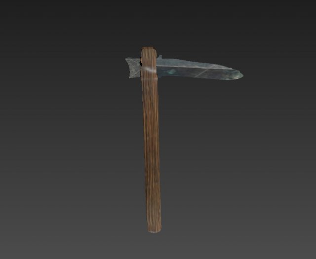 Old axe 3D Model