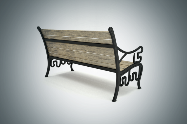 PARK BENCH Free 3D Model