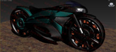 3D motorcycle  motorbike 3D Model