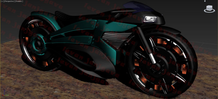 3D motorcycle  motorbike 3D Model