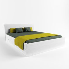 Bed City 3D model 3D Model