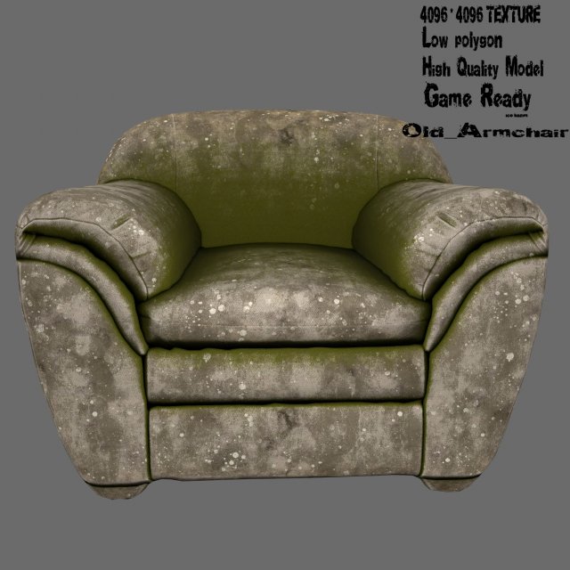 Armchair 3D Model