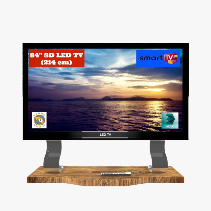 3D LED TV 3D Model