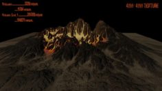 Volcano16 3D Model