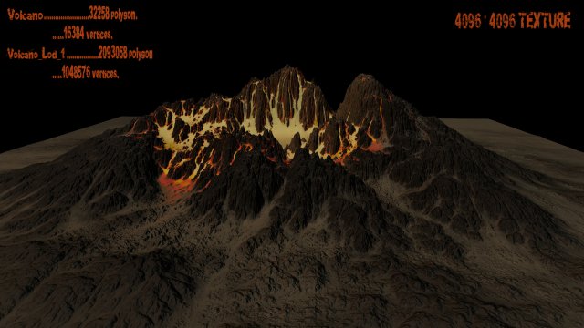 Volcano16 3D Model